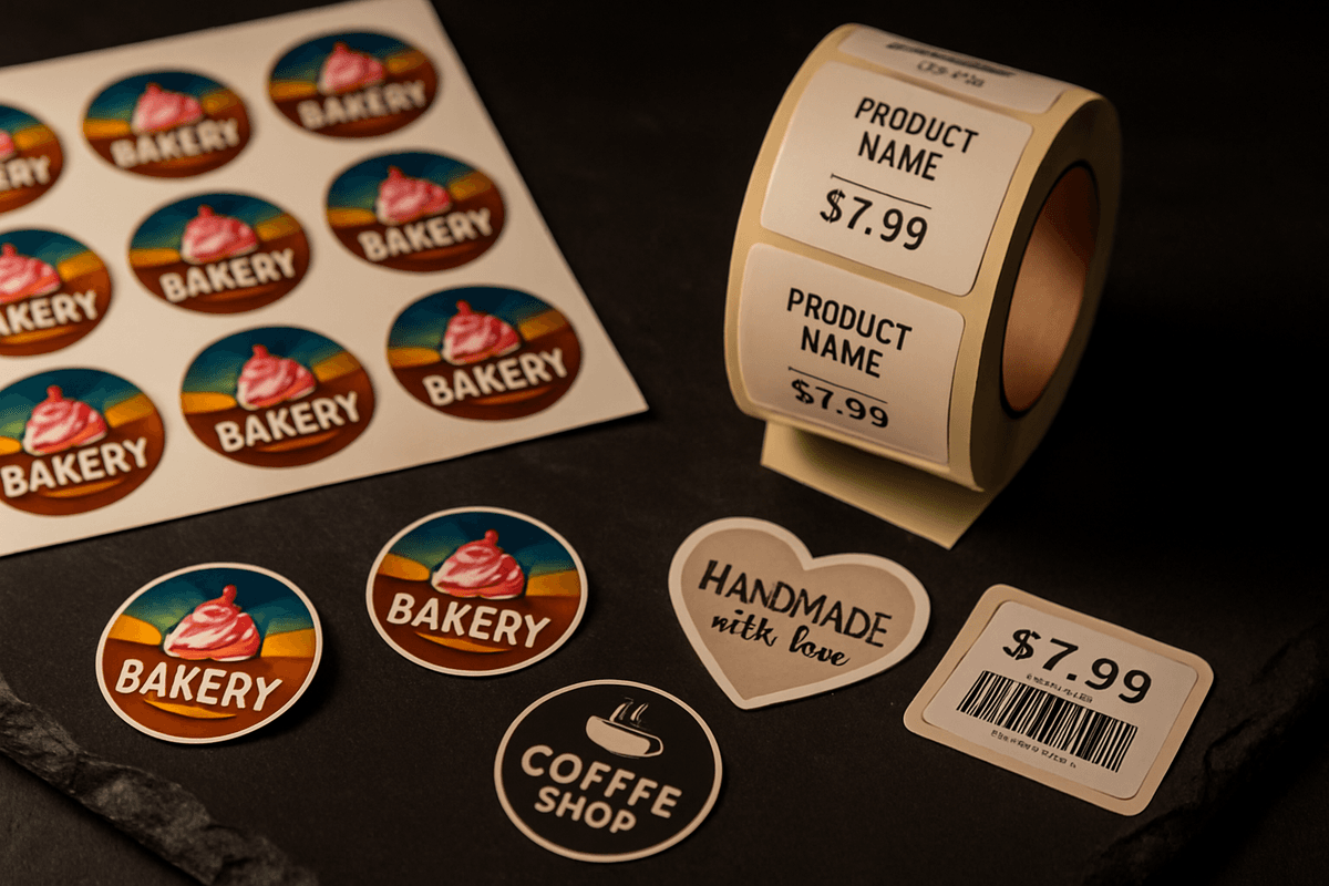 Custom Stickers & Labels