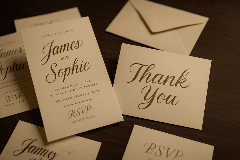 Invitations & Thank You Cards