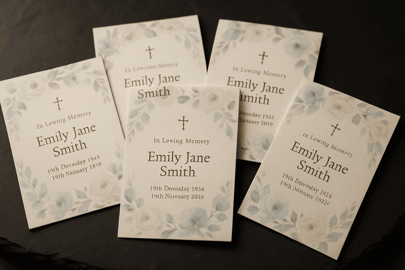 Memorial Cards